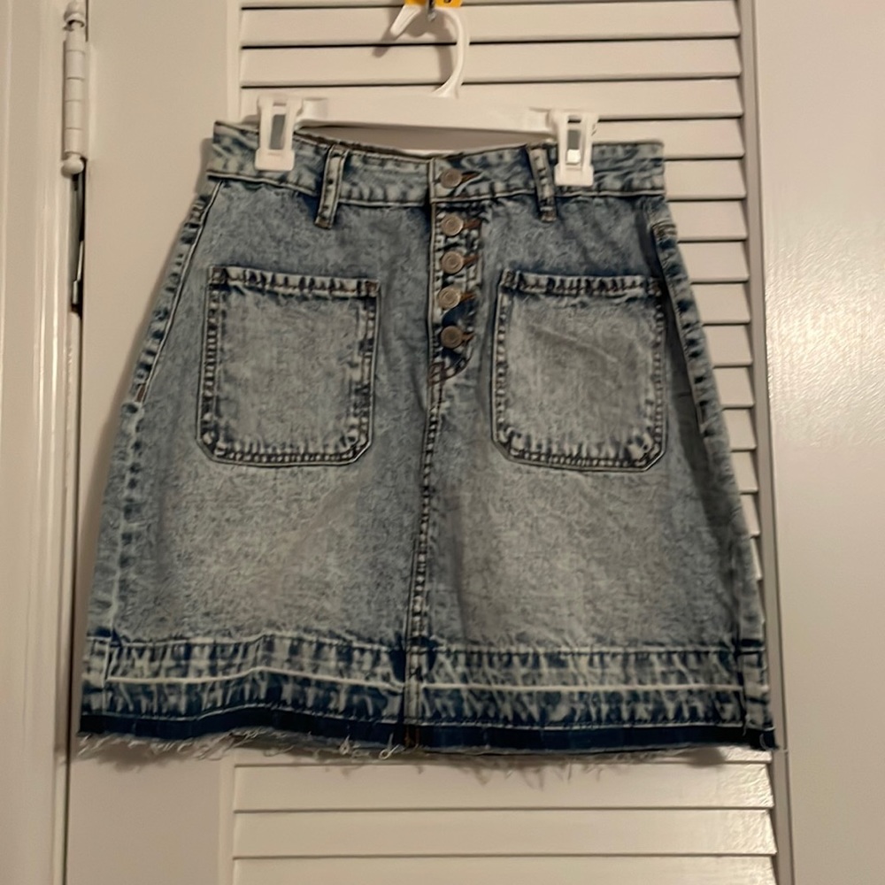Super cute jean shirt
